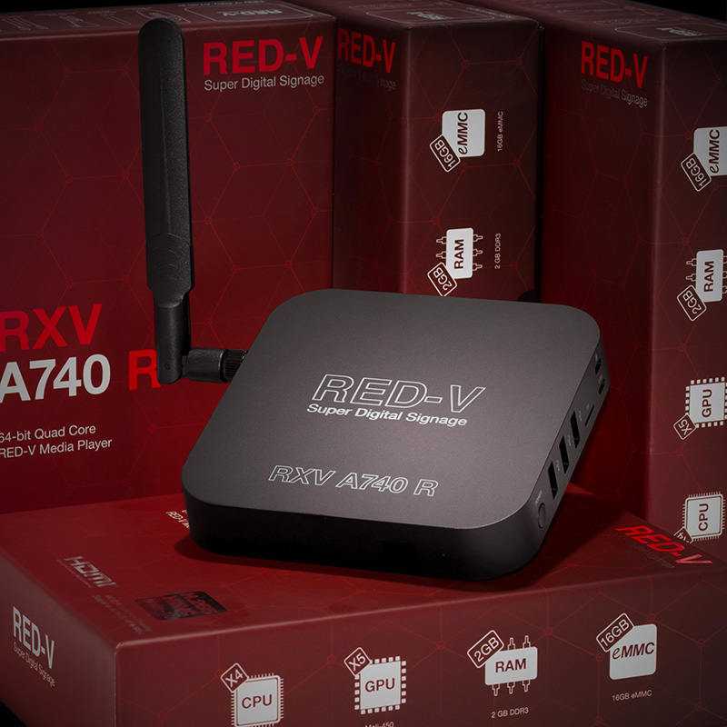 RXV A740 R packaging